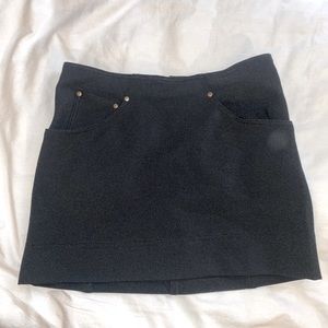 Urban Outfitters Mini mid waist black skirt!!!